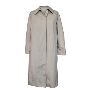 Vintage London Fog Trench Coat Size 8 Petite